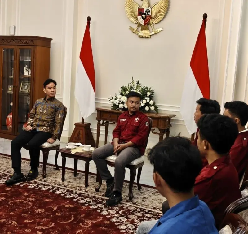Wapres Gibran Terima Mahasiswa, Tegaskan Komitmen Perbaiki Kekurangan Nasional