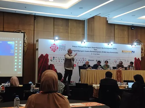 ASPERKONI Dorong Sinergi Pusat-Daerah Perkuat Sektor Konstruksi di IndoBuildTech 2026