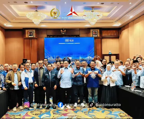 Anton Sukartono Suratto Teguhkan Soliditas Demokrat Jawa Barat