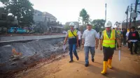 Kendalikan Banjir, Pemkot Tangsel Bangun Turap Sepanjang 104 Mater di Bukit Nusa Indah