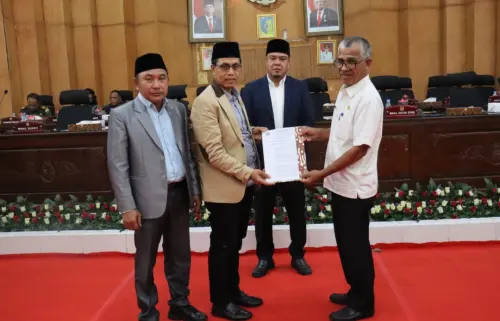 DPRD Batu Bara Rapat Paripurna LKPj, Serapan Tertinggi Capai 99,24 Persen
