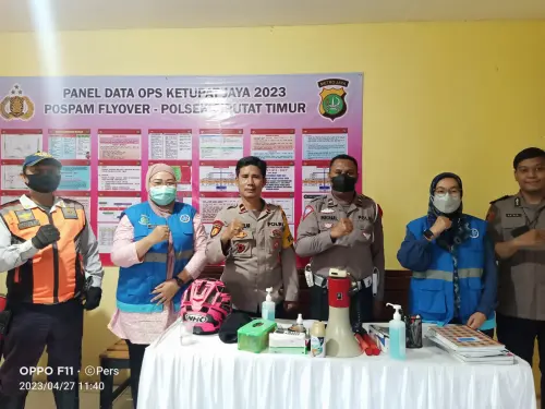 Pospam Ketupat Jaya Polsek Ciputat Timur dan Pamulang Terpantau Aman