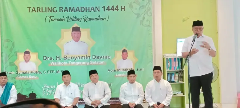Safari Ramadan di Puri Serpong, Benyamin: Ampun Ngurusi \"Covid\" itu, Jangan Sampe Terulang Lagi