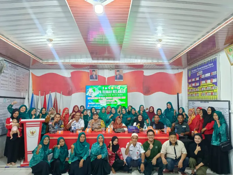 KPA Rumah Relawan Kabupaten Batu Bara, Ajari Warga Cara PilahÂ  SampahÂ 