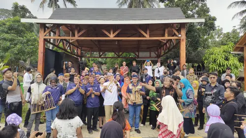 Tiba di Ekowisata Keranggan, Menparekraf Sandiaga Uno Kagum, Ini Bisa Dipromosikan ke Dunia