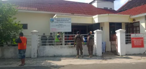 Bakal Dibangun RS Kusta, Petugas Eksekusi Perumahan UPT Bina Marga Kediri