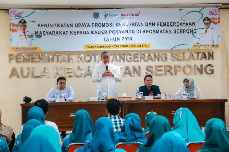 Begini Kata Benyamin: Kader Posyandu Harus Jadi Pusat Informasi Kesehatan  Masyarakat