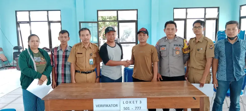 Polisi RW Problem Solving Perselisihan Warga di Kota Kediri Berakhir Damai