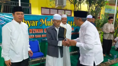 Begini Pesan Walikota Tangsel Benyamin Saat Hadir Dzikir  dan Doa Bersama Muharram di MUI