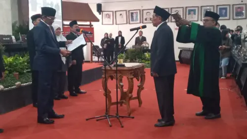 DPRD Kota Kediri PAW  Regina Nadya Suwono, Harijanto Kini Duduk Sebagai Wakil Rakyat