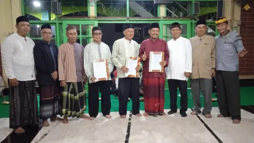 Pengukuhan Pengurus Pengajian RW 03 Cempaka Putih Kota Tangsel