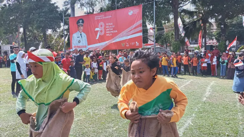 Ribuan Siswa TK & SD Kota Kediri Ikut Berbagai Perlombaan