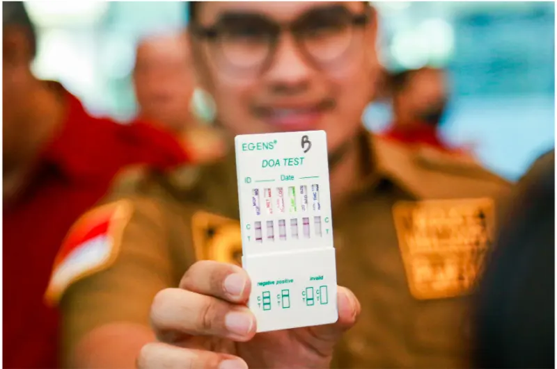 600 Pegawai Pemkot Tangsel Tes Urine