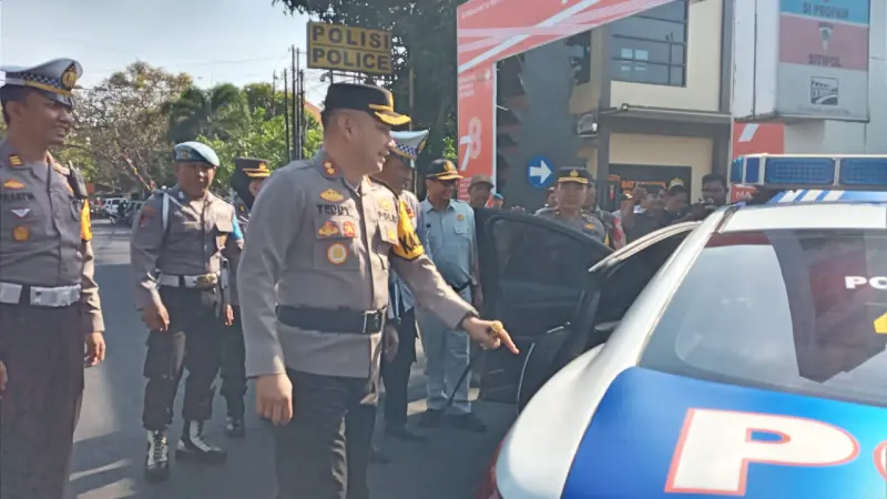 Polres Kediri Kota Gelar Pasukan Zebra Semeru