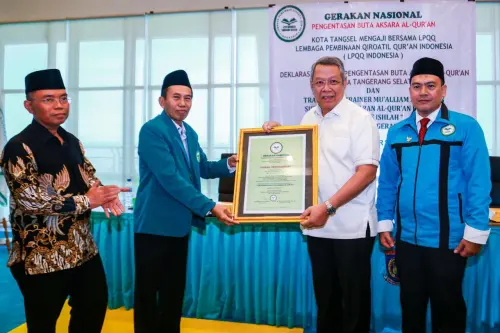 Berantas Buta Huruf Al-Qur\'an, Pemkot Tangsel Bersama LPQQ Gelar ToT Cara Belajar Al-Qur\'an