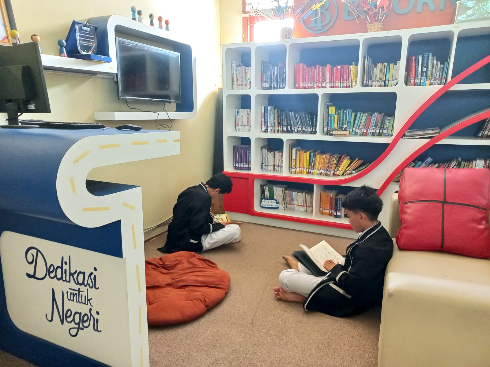 Juara 1 Lomba Perpustakaan Sekolah Disabet SMPN 4 Tangsel