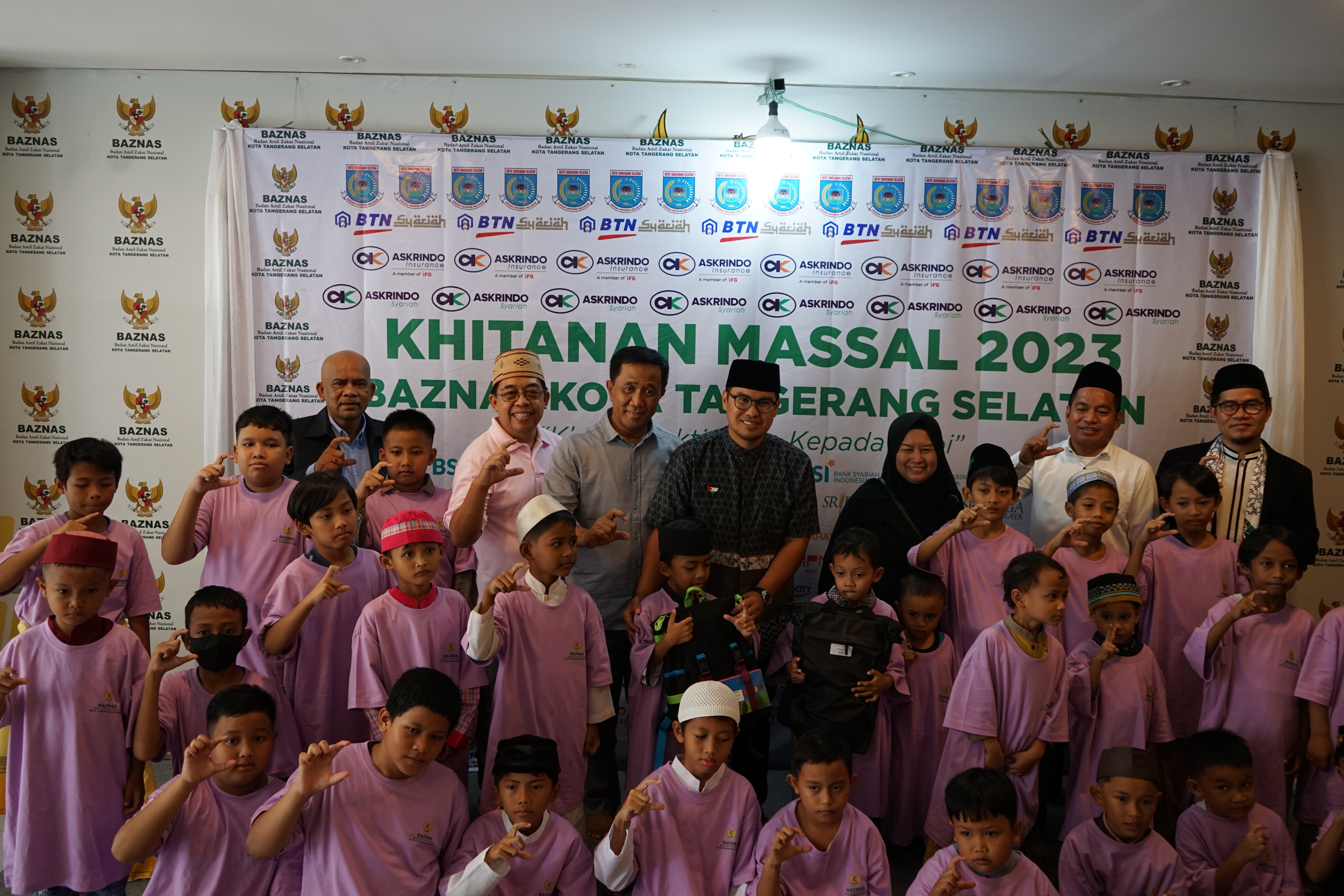 Jadi Agenda Tahunan Baznas Tangsel Khitan Massal di Penghujung Tahun