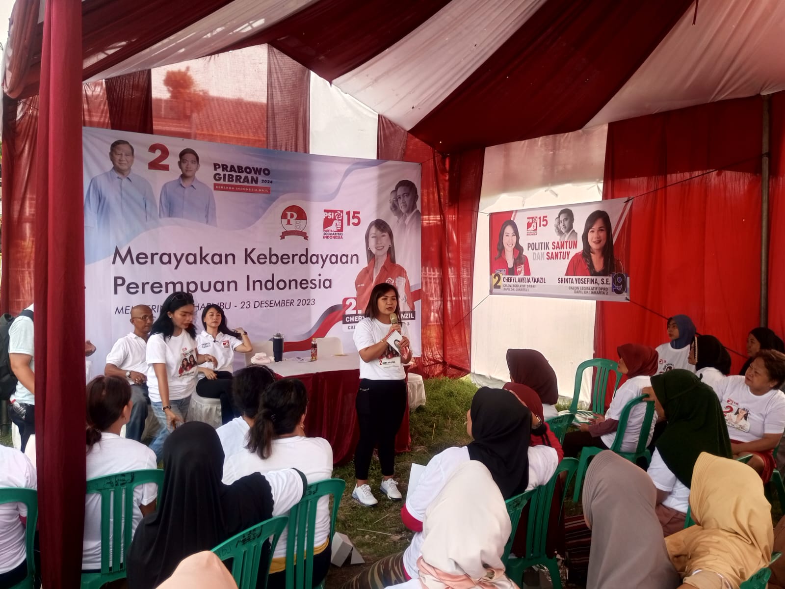 Kampanye Prabowo-Gibran, Caleg DPRD DKI Dorong Masyarakat Lebih Pintar