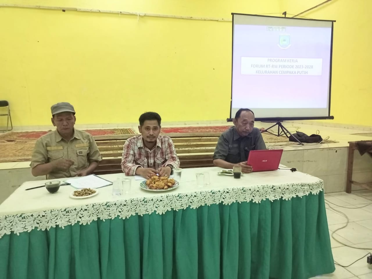 Forum RT RW Cempaka Putih Bahas Program Kerja Lima Tahun Kedepan