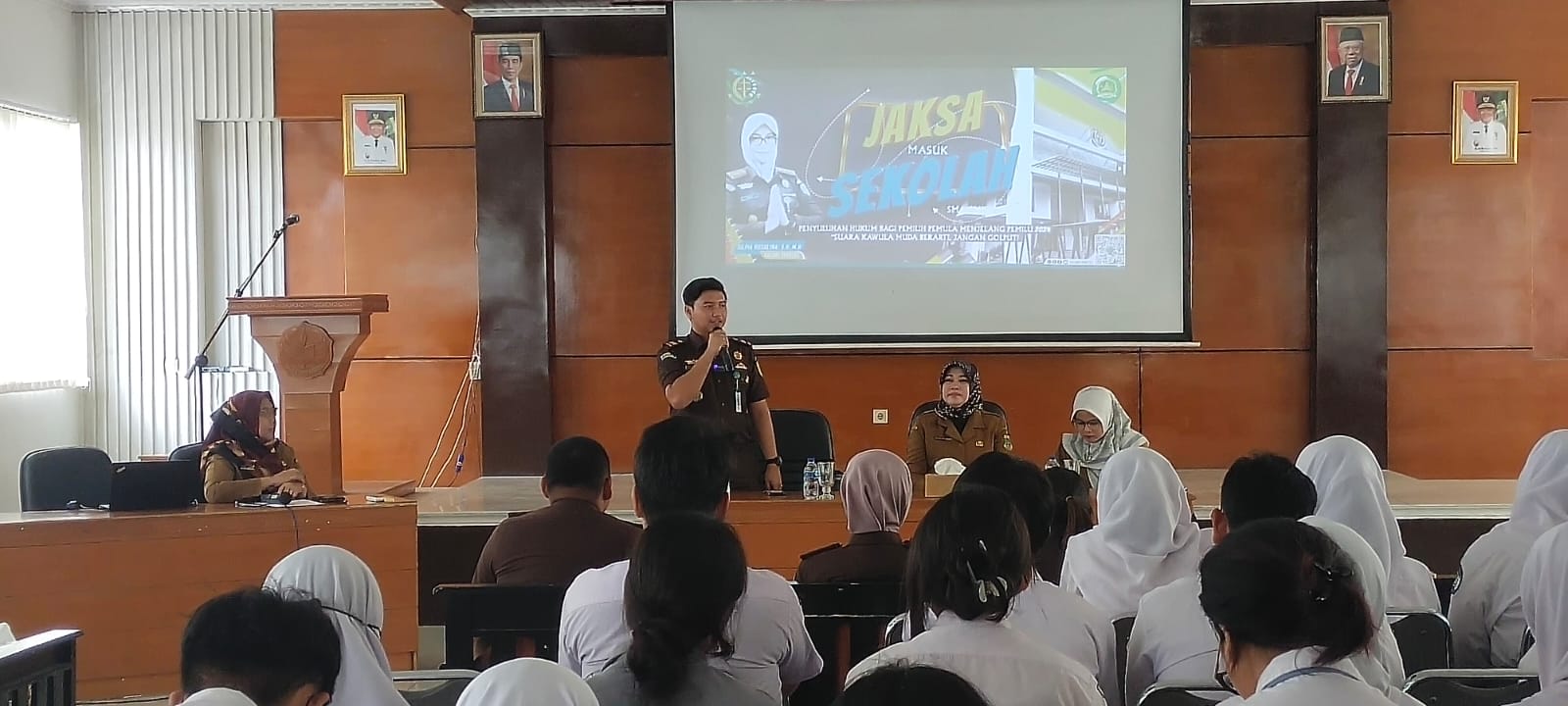 Beri Pemahaman Soal Hak Sebagai Pemilih, Kejari Tangsel Edukasi Pemilu Bagi Pelajar