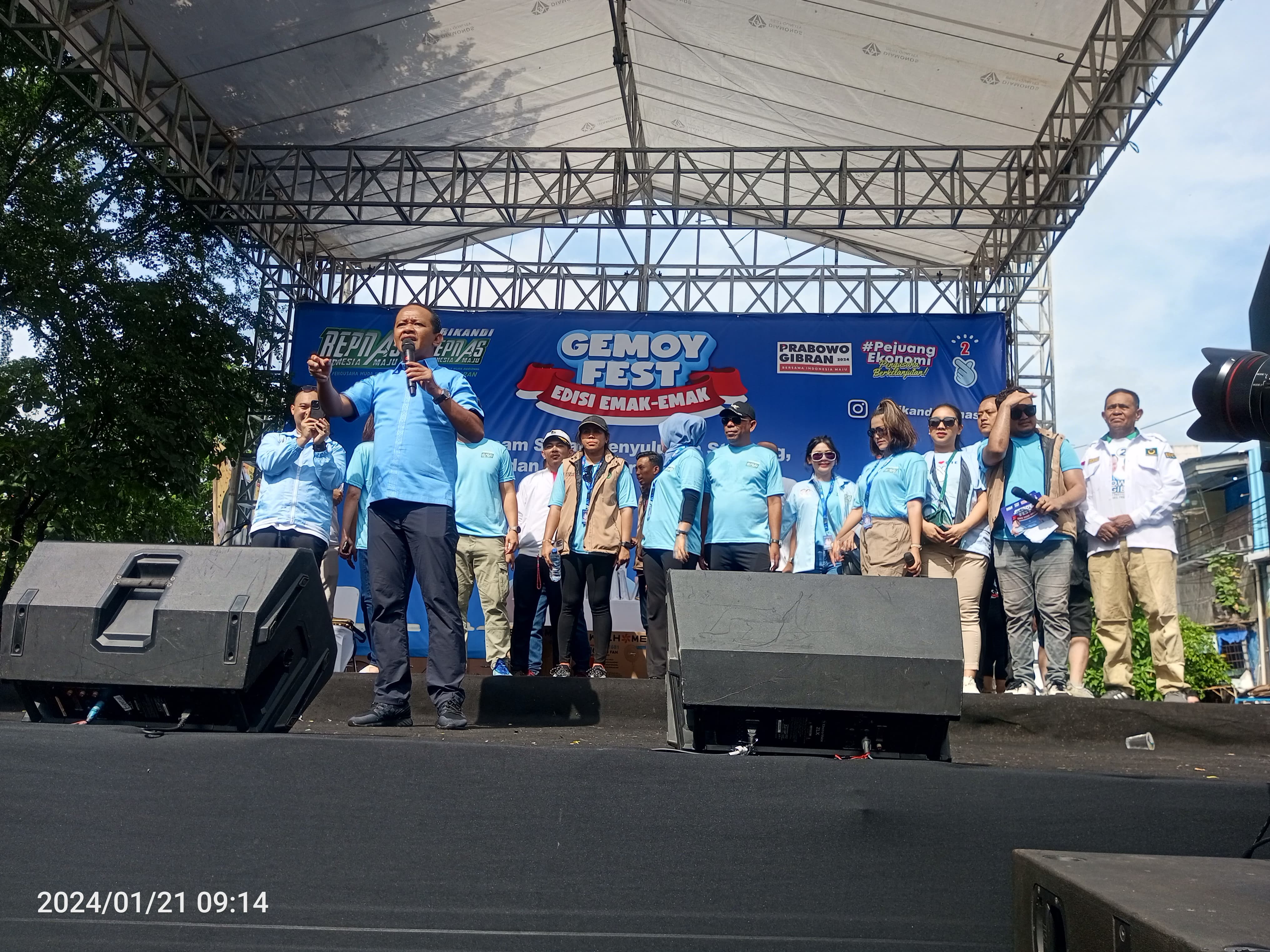Hadiri Gemoy Festival, Bahlil Lahadalia: Prabowo Gibran Membawa Kita Menjadi Lebih Baik