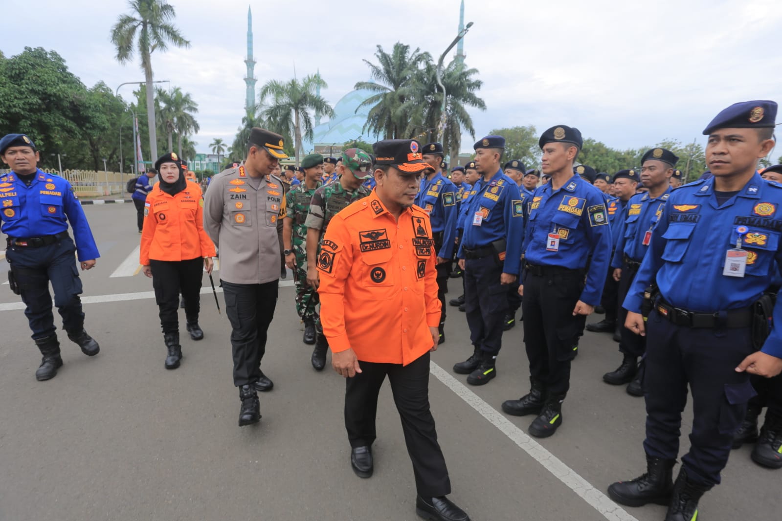 Pj Wali Kota Pimpin Apel Siaga Bencana,Â Ingatkan Mitigasi Bencana Saat Pemilu
