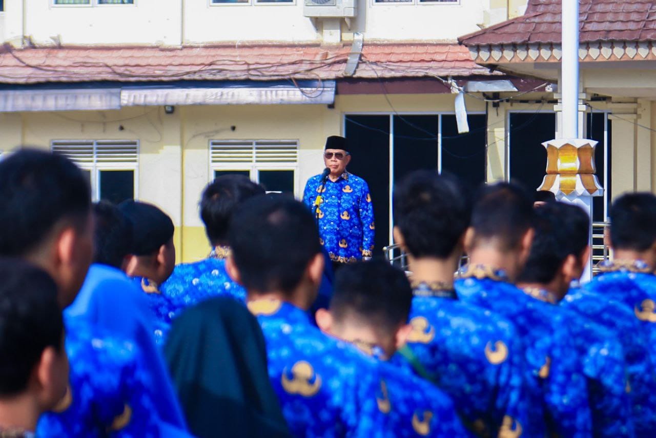 Pimpin Apel Hari Kesadaran Nasional, Benyamin Ingatkan Beri Pelayanan Sepenuh Hati