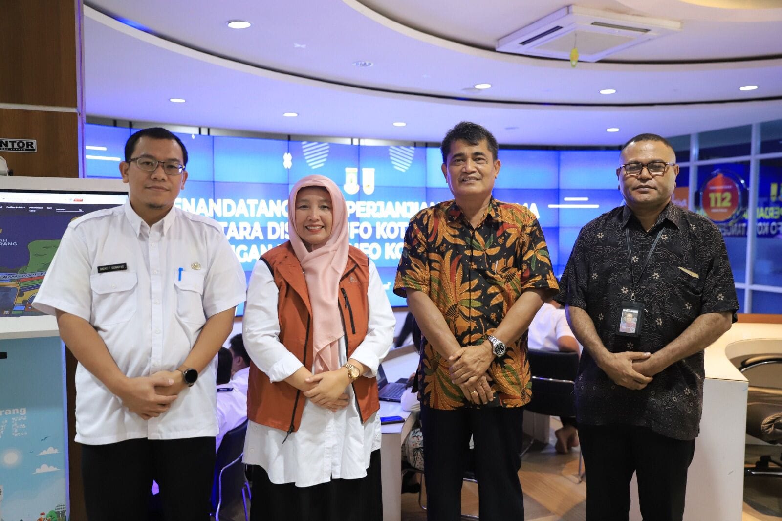 Jalin Kolaborasi, Konsep Smart City Kota Tangerang Siap Direplikasi di Jayapura