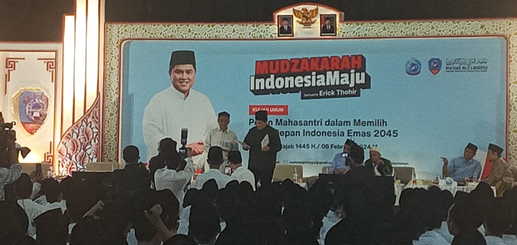 Menteri BUMN Erick Thohir Sampaikan Kuliah Umum di Ponpes Lirboyo Jawa Timur