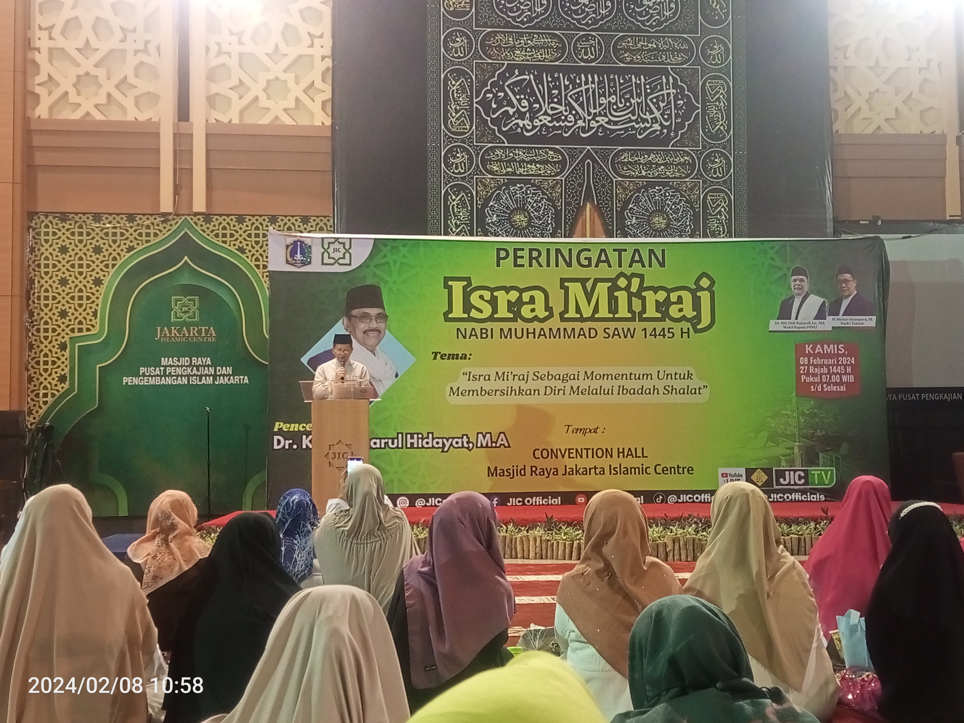 Begini Pesan Walikota Jakut Pada Peringatan Isra Mi\'raj Nabi Muhammad SAW