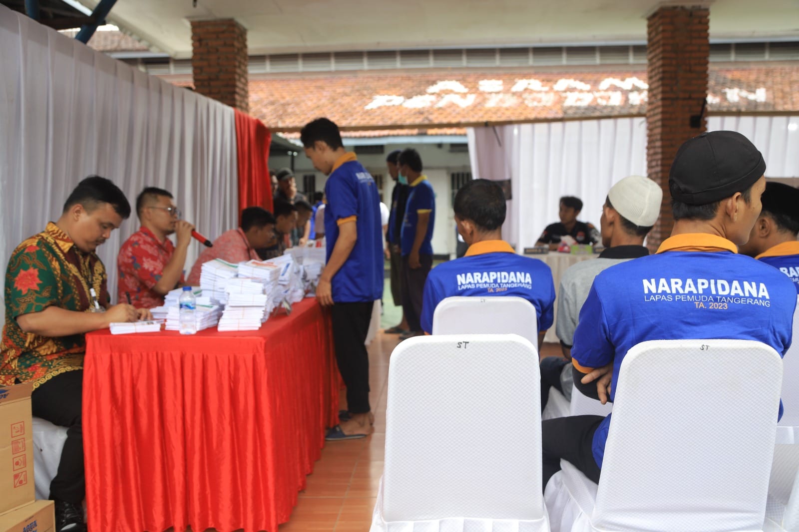 2.483 Narapidana Lapas Pemuda Kelas II A Kota Tangerang Salurkan Hak PilihÂ 