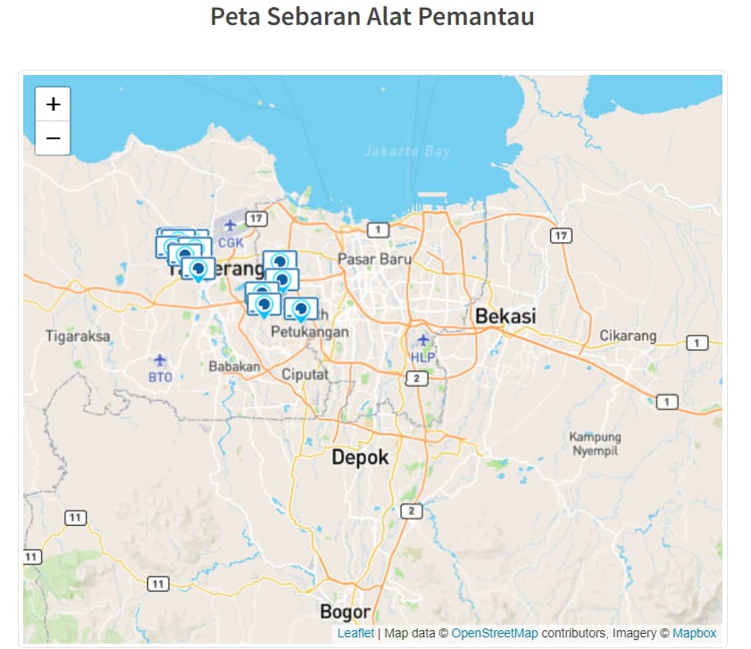 Warga Kota Tangerang Bisa Pantau Tinggi Muka Air Lewat AplikasiÂ 