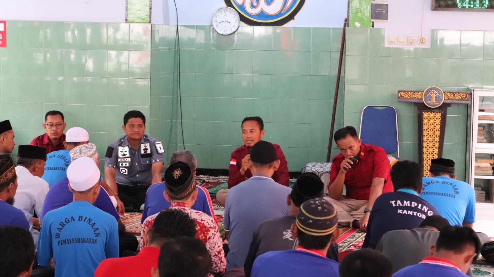 Wujudkan Lapas Bersih dan Indah, Plt Kalapas Kediri Semangati Warga Binaan