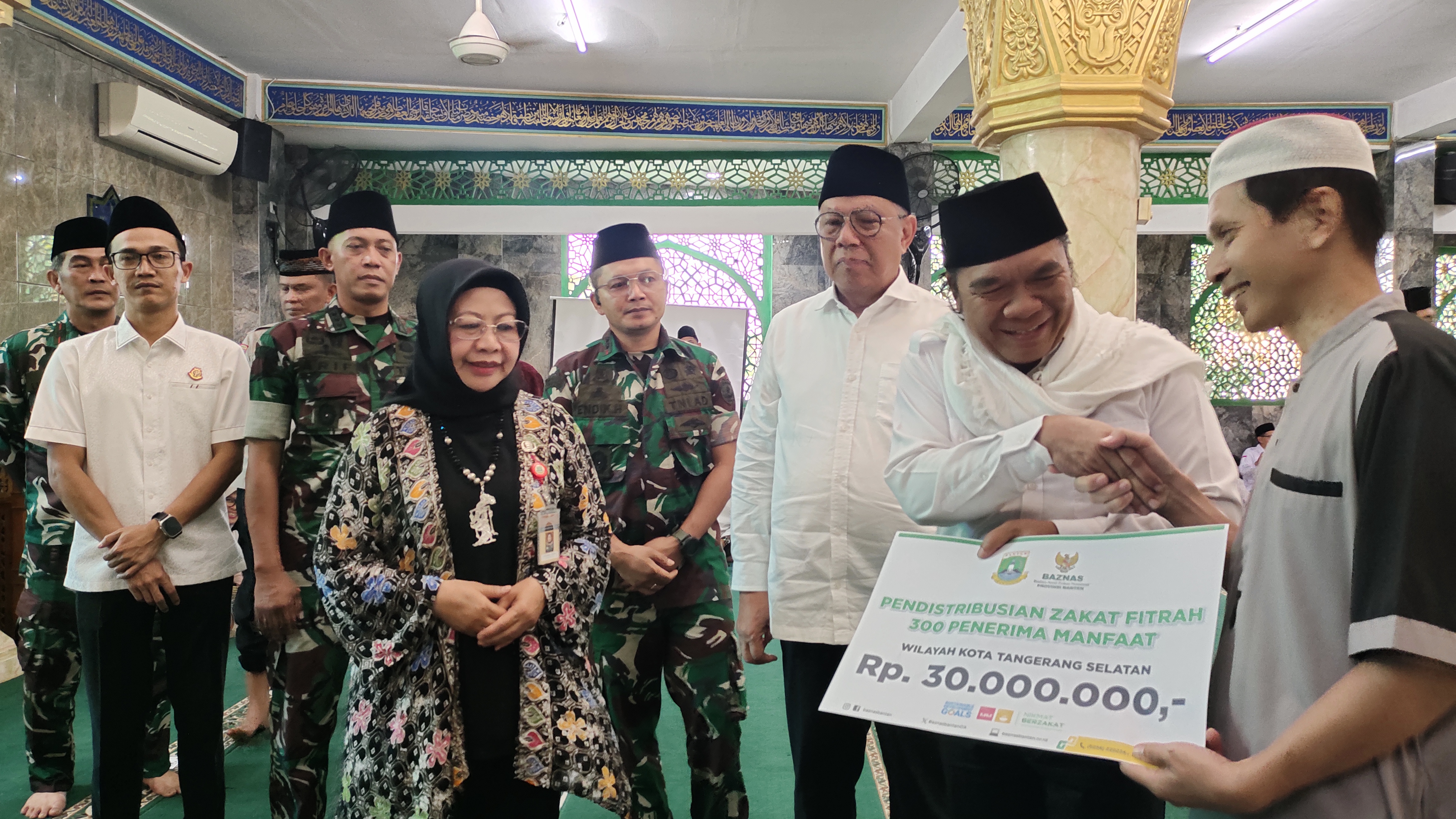 Pejabat Gubernur Banten Almuktabar Jauh-jauh Hadiri Safari Ramadhan Serpong, Ini Pesannya