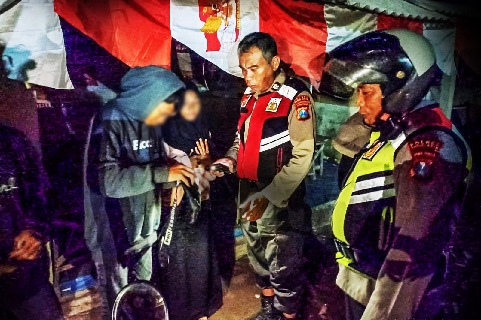 Polsek Mojoroto Gencar Patroli Pasca Operasi Ketupat Semeru 2024