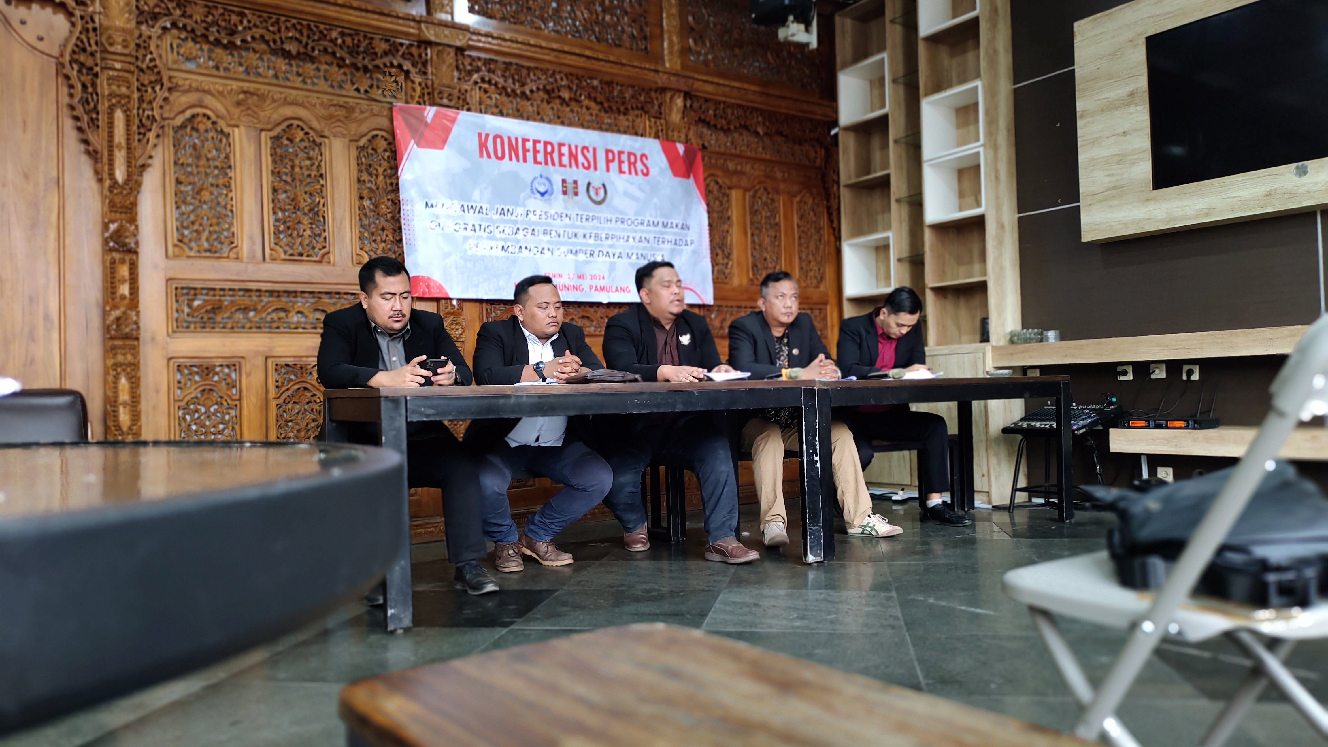 Forum Advokat Tangsel Kawal Program Makan Bergizi Gratis, Ujicoba Di PamulangÂ Memuaskan