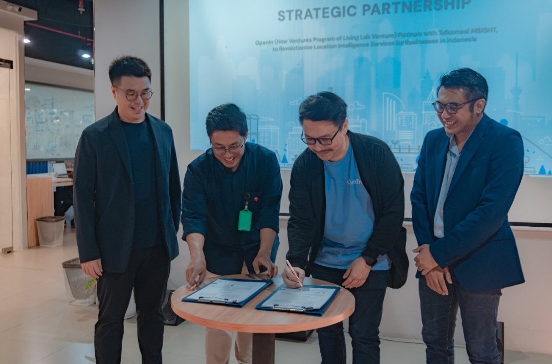 OpenIn Proyek Inkubasi LLV Jalin Kerja Sama Dengan Telkomsel, Inisiasi Era Baru LayananÂ Location IntelligenceÂ Bisnis Indonesia