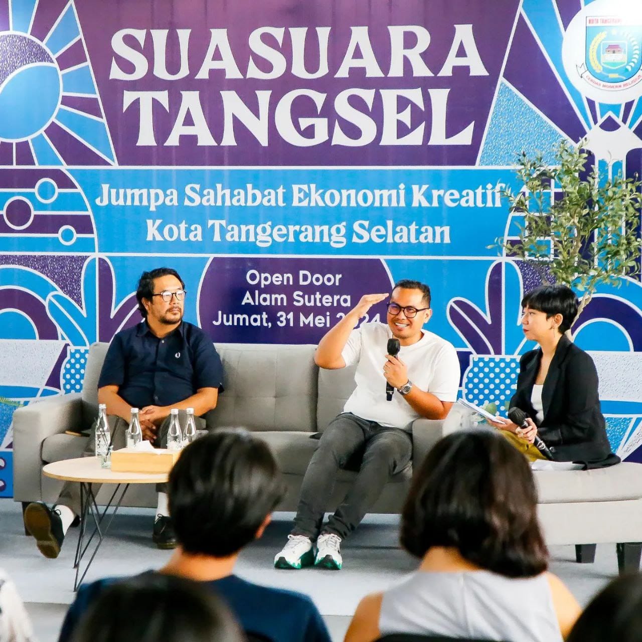 Kongkow Bareng Pelaku Ekraf, Pilar Ajak Kolaborasi Bangun Tangsel