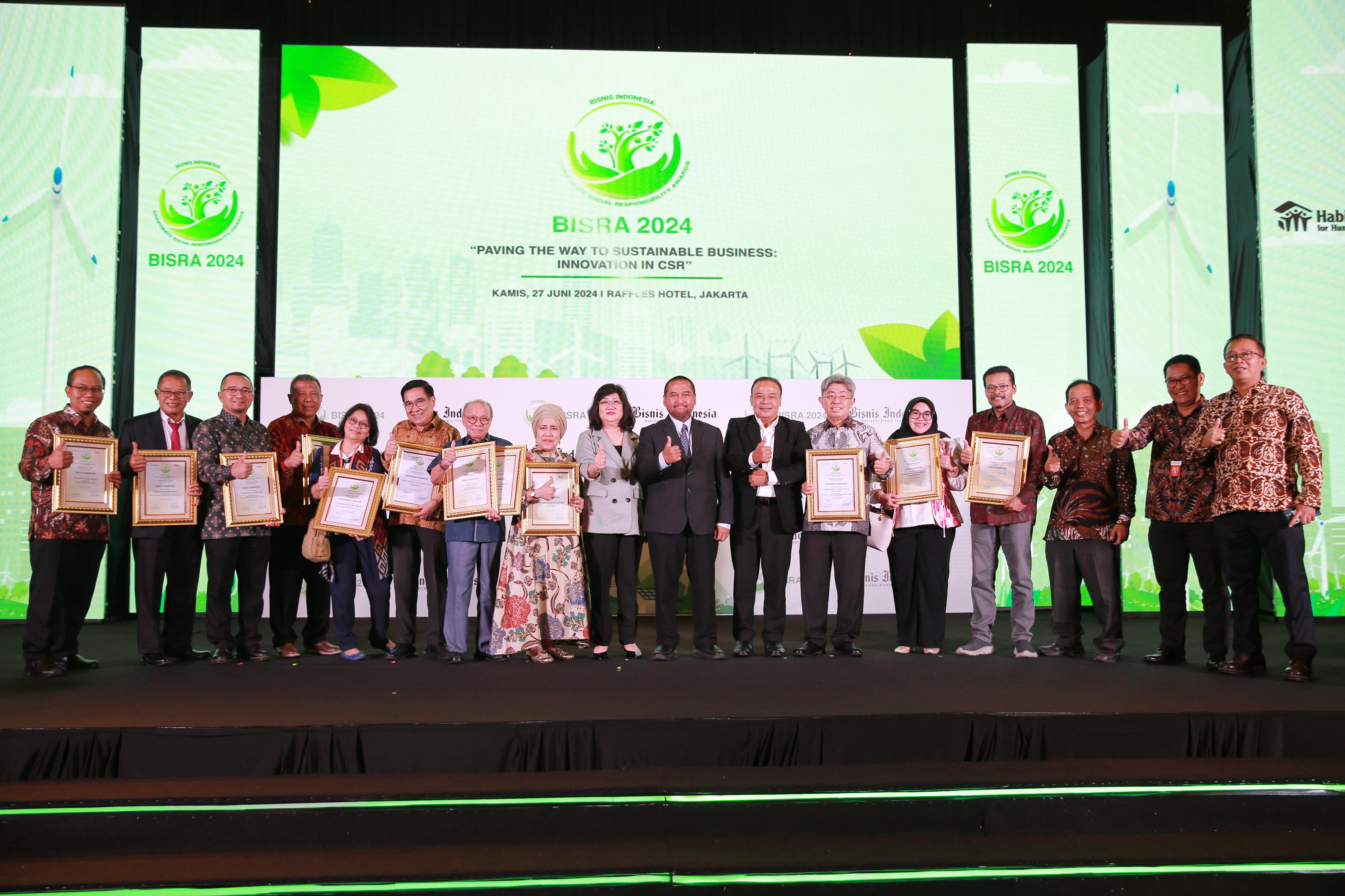 Konsisten Berdayakan Masyarakat, PT . Indah Kiat Pulp &amp; Paper Tbk Tangerang Mill Raih CSR Award