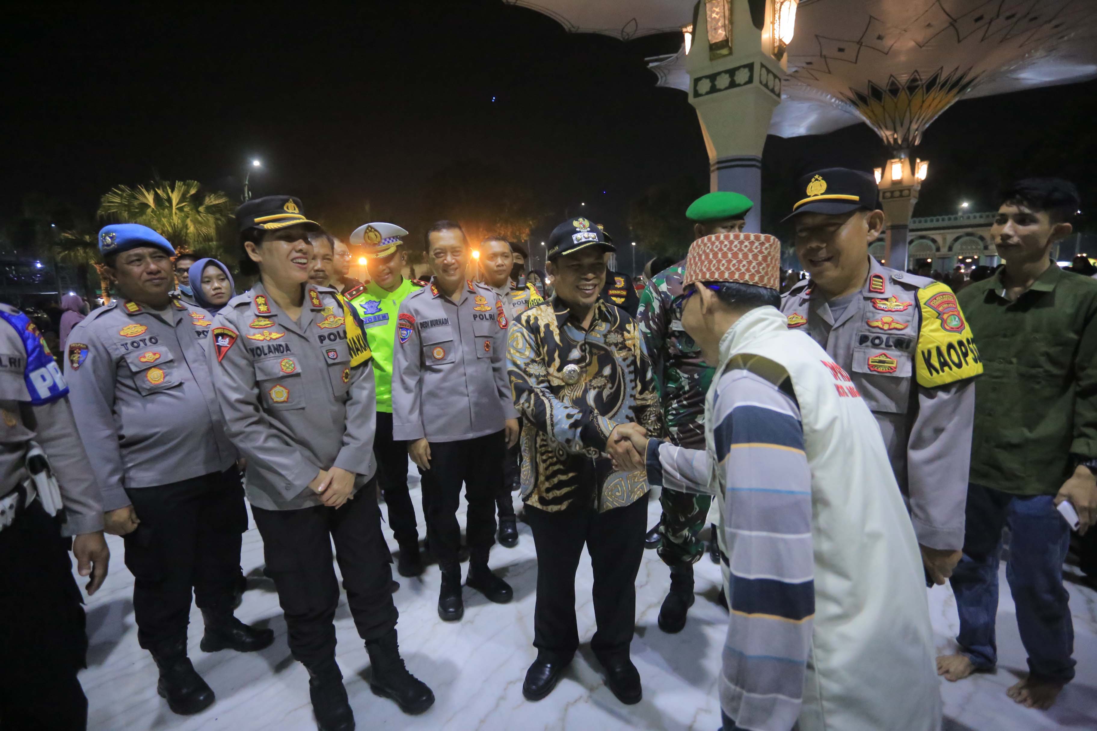 Ratusan Personil Gabungan Amankan Iduladha di Kota Tangerang