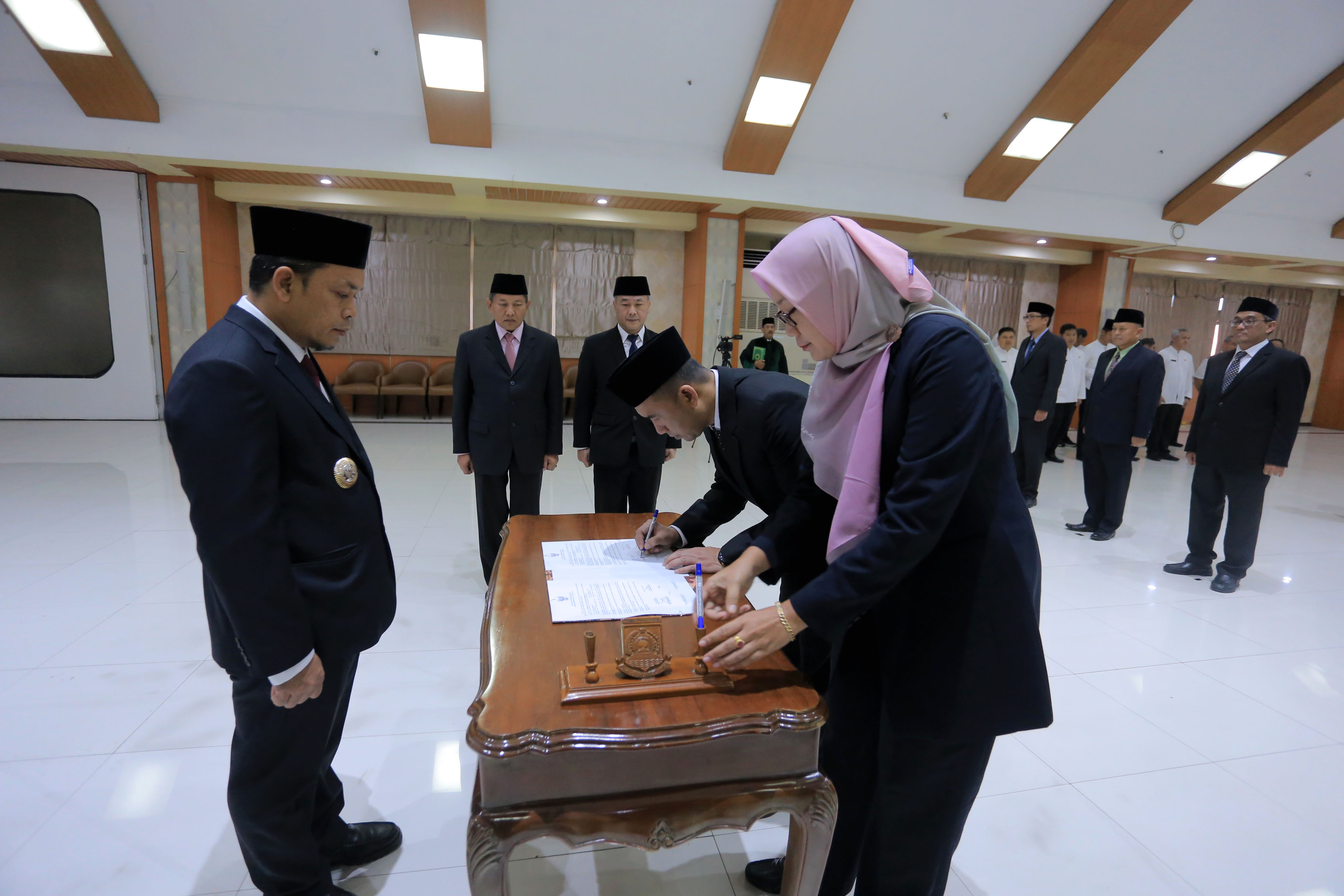 Pj Wali Kota Tangerang Rotasi Delapan Kepala Dinas