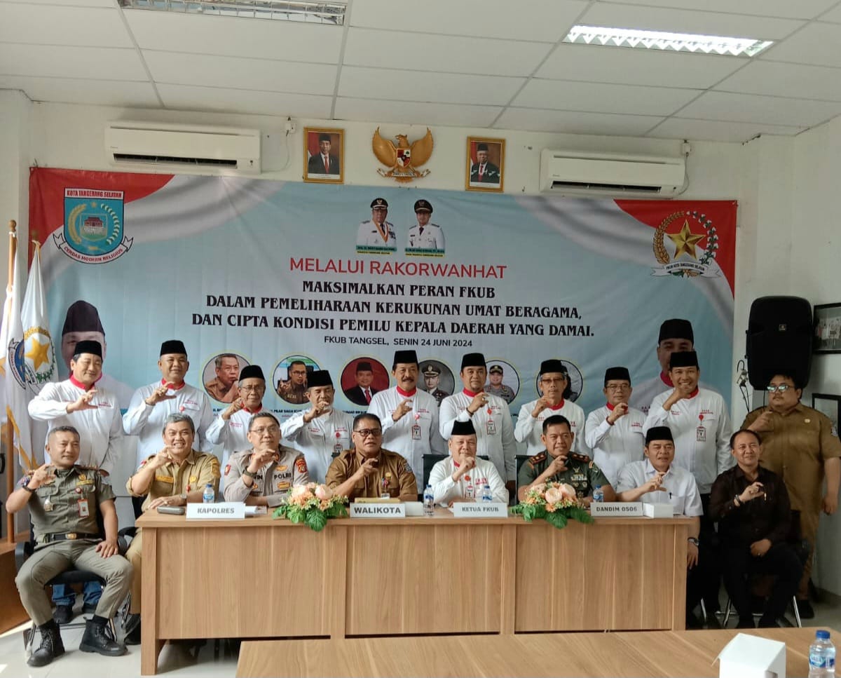 Rakor Wanhat FKUB, Asda Satu: FKUB Harus Jadi Mediator- Fasilitator