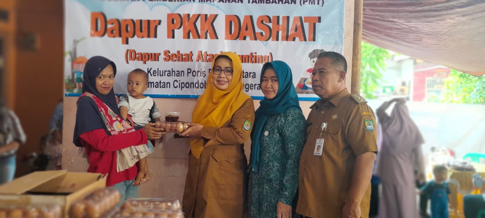 Kecamatan Cipondoh Jalankan Gerakan \"Sate Sami\"