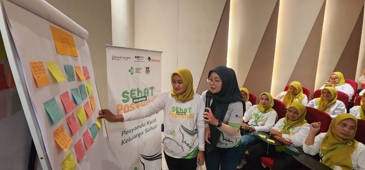 Dukung Program Pemerintah, Sinar Mas Land Tingkatkan Kapasitas Kader Posyandu Melalui Workshop