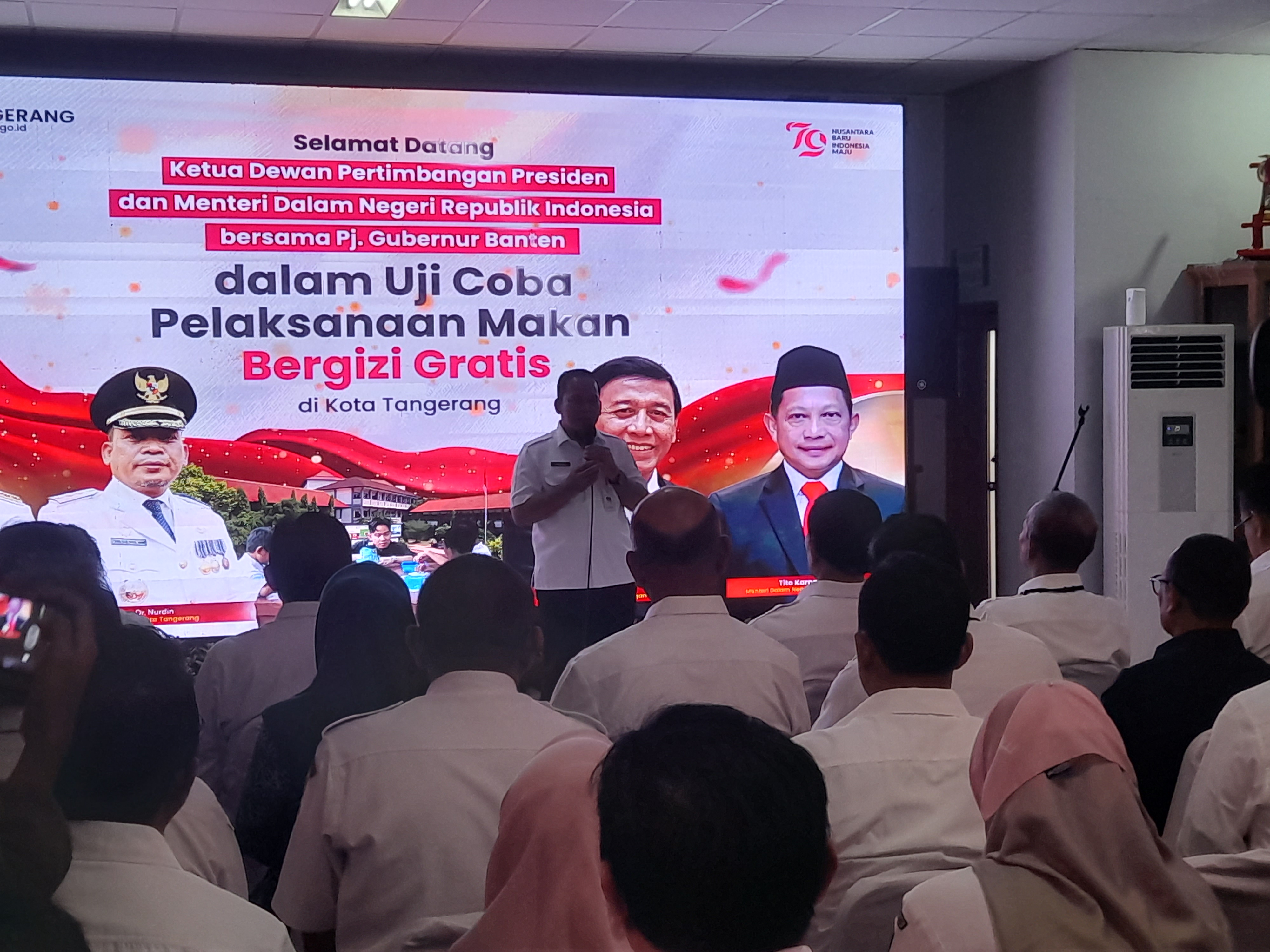 Wantimpres Apresiasi Uji Coba Makan Bergizi Gratis di Kota Tangerang
