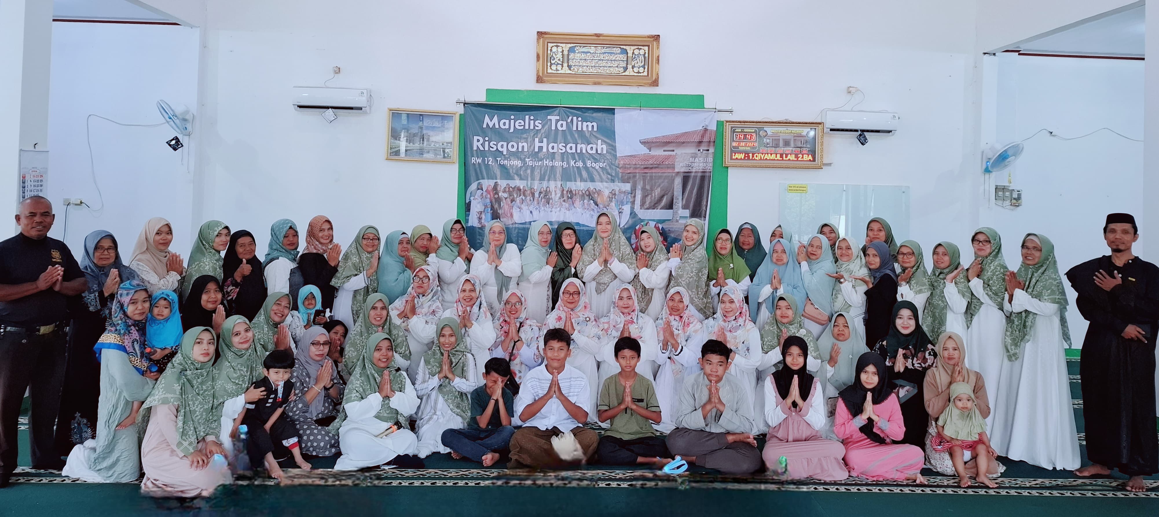Majelis Taklim Risqon Hasanah Kembali Santuni Yatim & Dhuafa, Terima Kasih Para DonaturÂ 