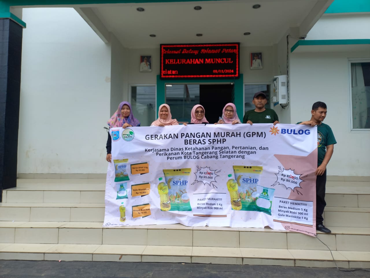 Gerakan Pangan Murah Sasar Warga Kelurahan Muncul