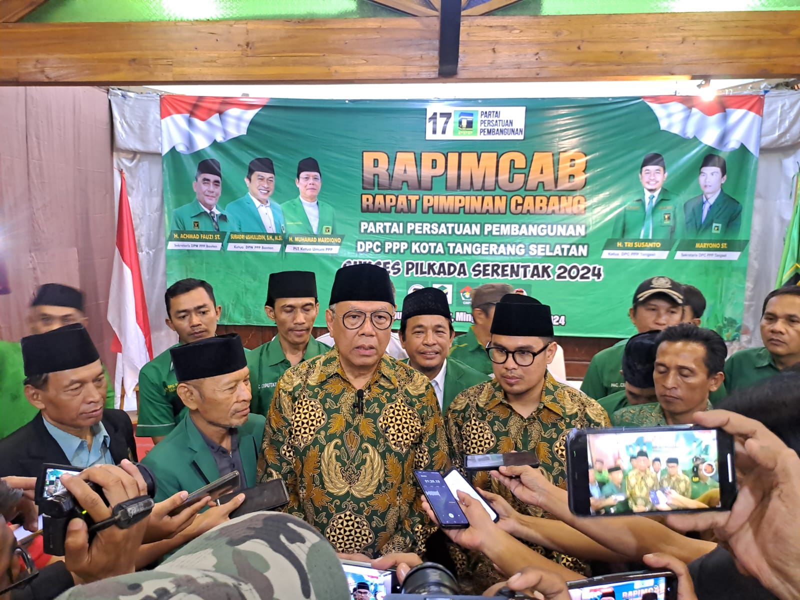 Didukung Partai Berlambang Ka\'bah, Benyamin: Kami yakin Basis Akar Rumput Sangat KuatÂ 