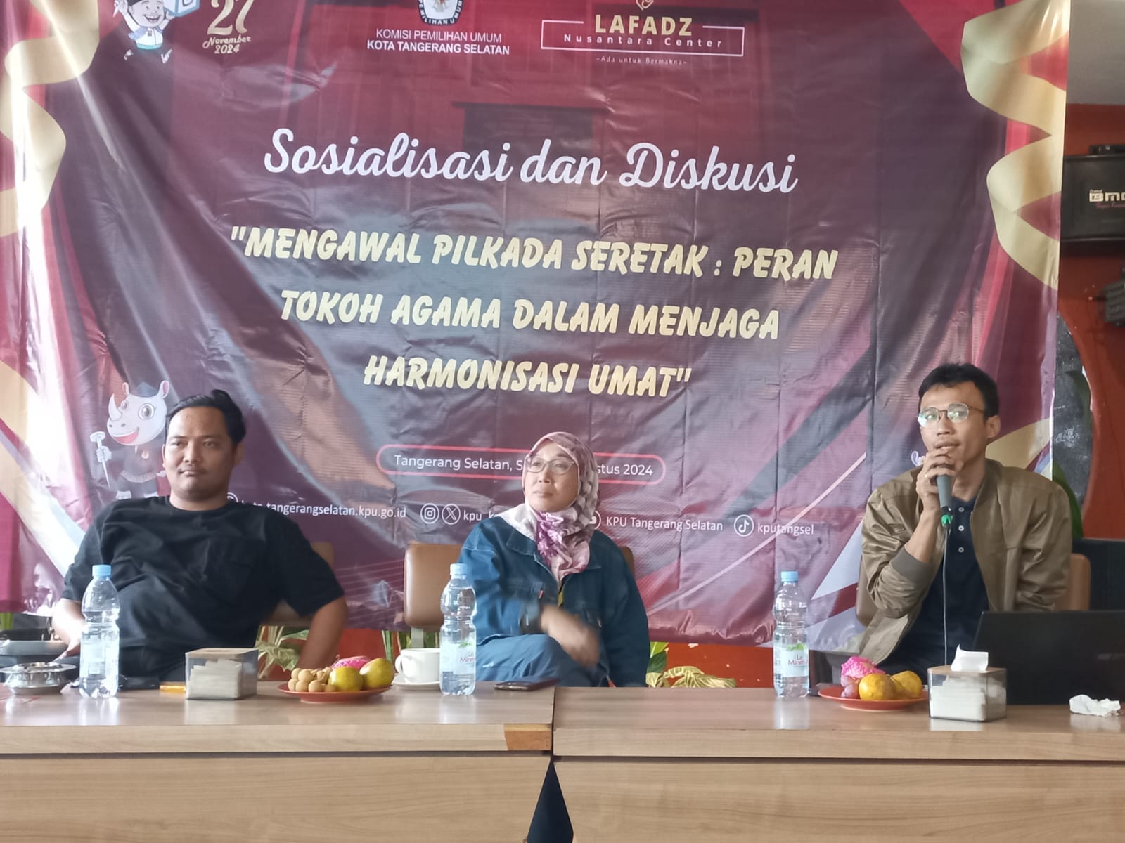 Pilkada Tangsel Dipastikan Berjalan Kondusif, Karakter Masyarakat Cerdas Modern dan Religius
