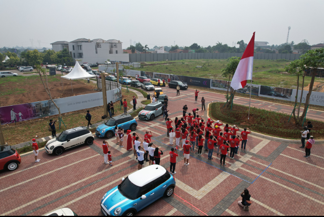 Rayakan HUT RI ke-79, Sinar Mas Land &amp; Jakarta Morris Club Gelar Merdeka Run with Parade 100 Mini di BSD City